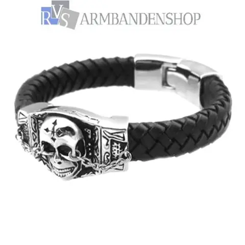 Div Biker skull doodskop doodshoofd armbanden en hangers