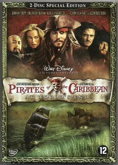 PIRATES OF THE CARIBBIEN 2 DVD BOX SPECIAL EDITION NIEUW