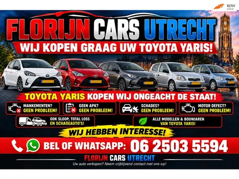 Toyota Yaris 1.0 VVT-i Comfort/ airco/ 5 deurs/ bj 2012