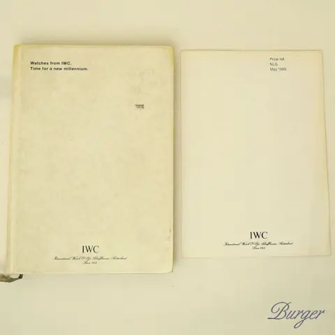 IWC Book/Catalogue 1999