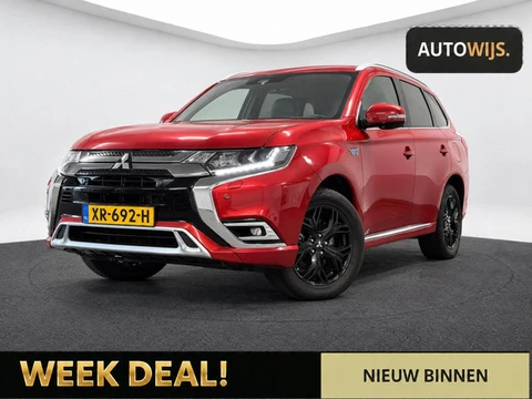 Mitsubishi Outlander 2.4 PHEV Instyle|Leder|Trekhaak|Dealer onderhouden|Camera