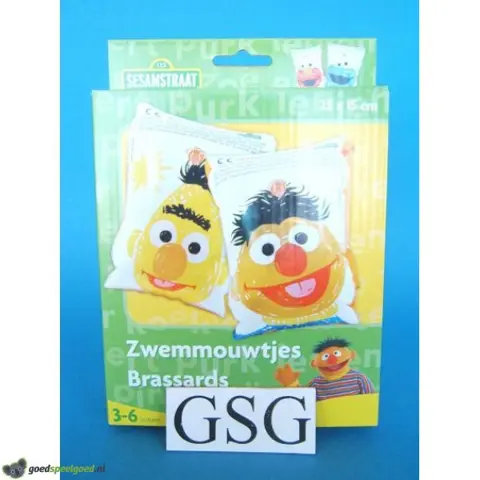 Zwemmouwtjes Bert &amp; Ernie nr. 33437-00