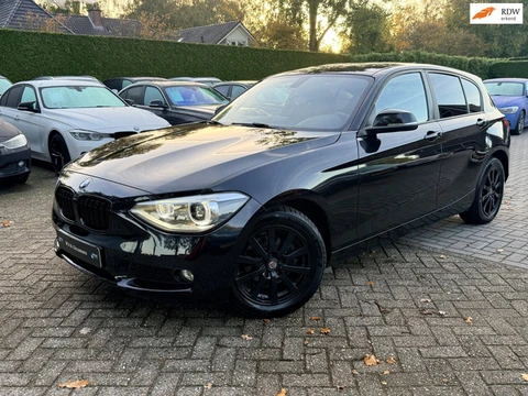 BMW 1-serie 116i Black On Black|Nieuwe Ketting + Klepseals|Cruise control|Climate control|Xenon|Nett