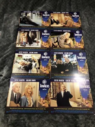 THE OUT - OF - TOWNERS lobbycard set.