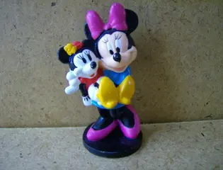 Minnie mouse poppetje 2 adv5256