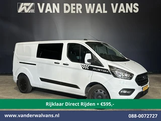 Ford Transit Custom 2.0 TDCI 170pk L2H1 Dubbele Cabine Euro6 *Rijklaar Direct Rijden* Airco | 5-Zits