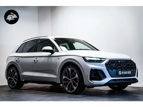 Audi Q5 50 TFSI e S-Line Black ed|Luchtvering|21 inch|360* camera|B&O