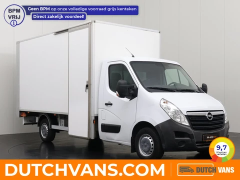 Opel Movano 2.3CDTi 130PK Bakwagen+Laadklep | 1019Kg Laden | Zijdeur | Navigatie | Multimedia | Airc
