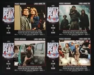 DANTE ' S PEAK lobbycard set.