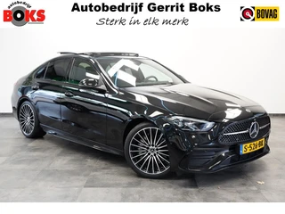Mercedes-Benz C-Klasse 200 Launch Edition AMG Line Panoramadak Advance Sound Trekhaak Sfeerverlichti