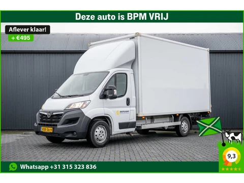Opel Movano **2.2 D | 3-Zits | Bakwagen met Laadklep en zijdeur | LED | Carplay | Cruise | Climatron