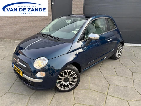 Fiat 500 1.2 Lounge ERG VLOT | Airco| Panorama Dak | 16 Inch LMvlg | All Season Vredestein| PDC acht