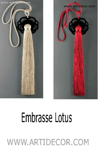 Embrasse Lotus (leverbaar in 2 kleuren)