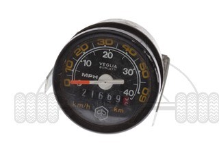 Km tellerklok vespa-si ciao origineel 2eh citta-nt