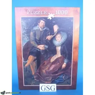 Rubens en Isabelle Brant in het geitenloofprieeltje 1000 st