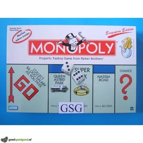 Monopoly Singapore edition nr. 00009.284-01