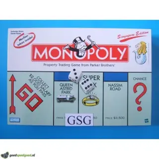 Monopoly Singapore edition nr. 00009.284-01