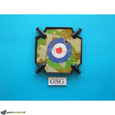 Vierkantplaat 85 mm zwart nr. 16299