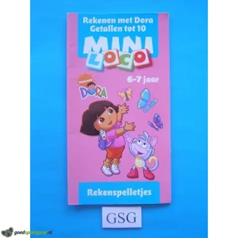 Rekenen met Dora getallen tot 10 nr. 25235-11