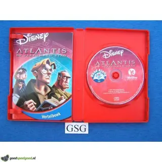 Vertelboek en CD Atlantis de verzonken stad