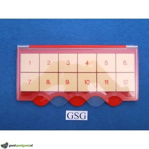 Basisdoos mini loco rood transparant nr. 25188-02