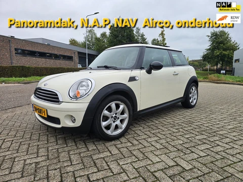 Mini 3-Deurs 1.4 One Anniversary Business Airco, Panoramdak,NAVI,