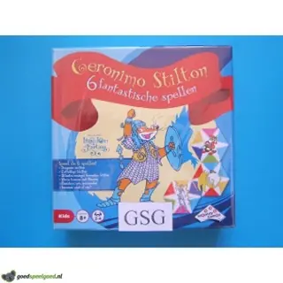 Geronimo Stilton 6 fantastische spellen nr. 02630-01