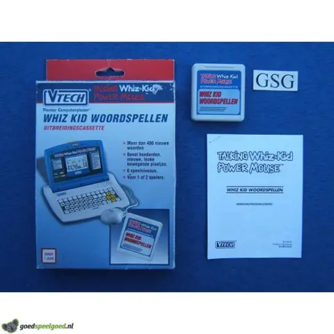 Cassette Woordspellen voor Talking Whiz Kid Power Mouse nr.