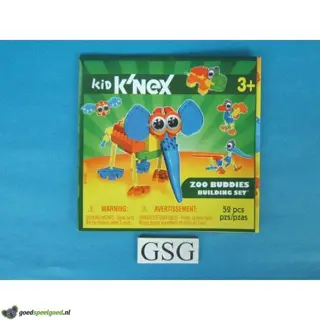 Kid knex zoo buddies building set bouwvoorbeeld nr.