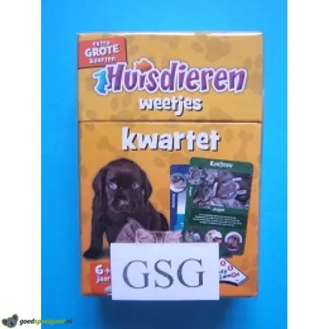 Huisdieren weetjes kwartet nr. 04399-01