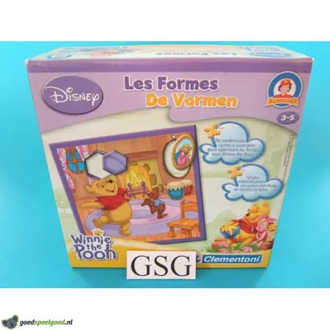 Winnie the Pooh de vormen nr. 66102-00