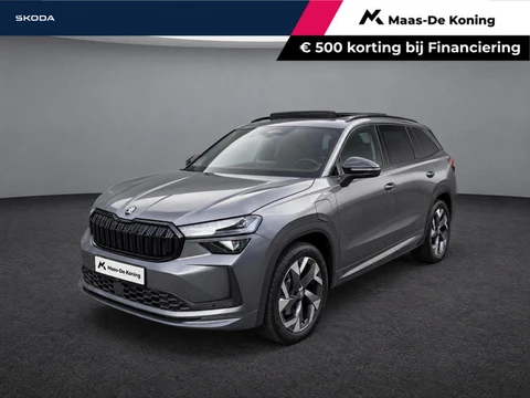 Skoda Kodiaq 1.5 TSI 204pk DSG PHEV Sportline Business · Panoramadak · Wegklapbare Trekhaak · Camera