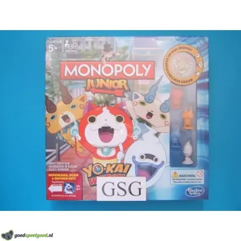 Monopoly Junior Yo-Kai Watch nr. 0316 B6494 104-00