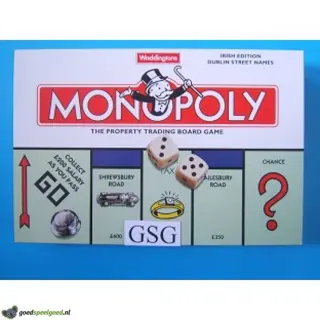 Monopoly Irish edition (Dublin street names) nr. 14535