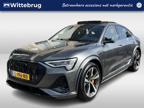 Audi e-tron Sportback S quattro 95 kWh / 504 PK/ AUTOMAAT/ PANO/ LUCHTVERING/ NAPPA LEER/ B&O SOUND/