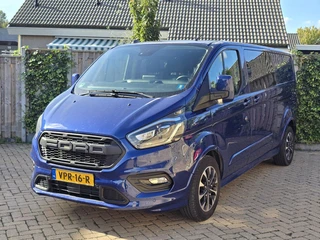 Ford Transit Custom 320 2.0 TDCI L2H1 DC Sport 185PK AUT,CAM,TREKHAAK,LED.