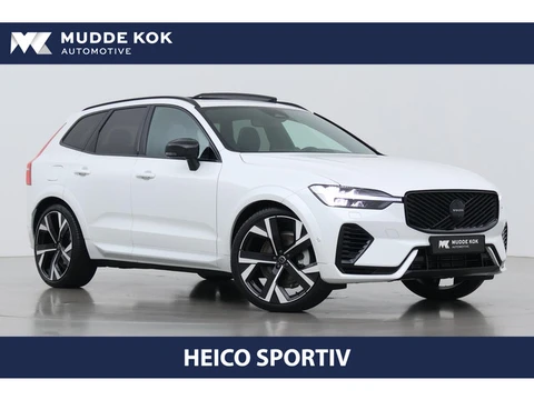 Volvo XC60 T6 Ultra Black Edition | HEICO | 22 Inch | Bowers&Wilkins | Luchtvering | Trekhaak | 360°