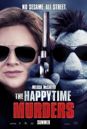 THE HAPPYTIME MURDERS filmposter.