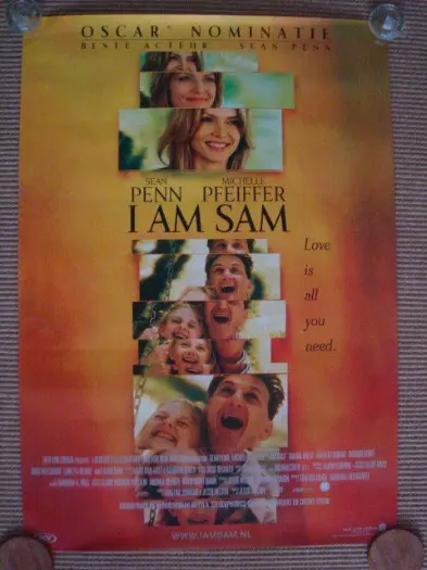 I AM SAM filmposter.