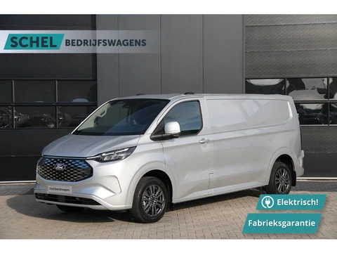 Ford E-Transit Custom 340 L2H1 Limited 71 kWh 218pk - ACC - 360 camera - Navigatie - Stoelverwarming