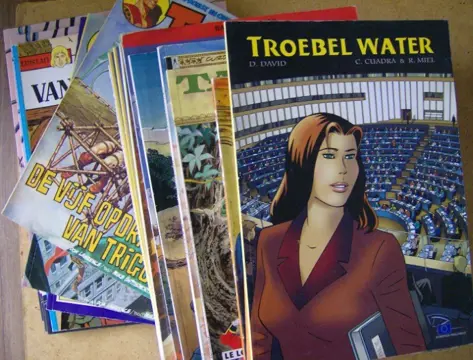 Stripboeken met de t adv5167