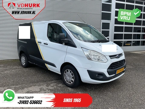 Ford Transit Custom 2.0 TDCI 130 pk EXPORT Airco/ Cruise/ PDC/ Trekhaak