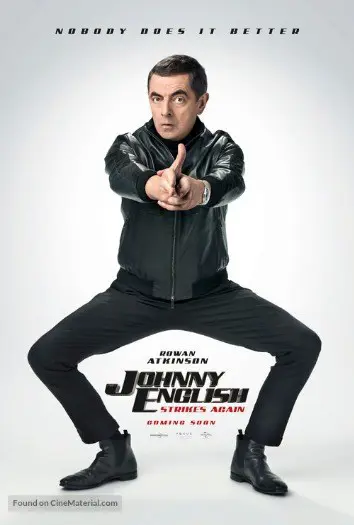 JOHNNY ENGLISH STRIKES AGAIN filmposter.