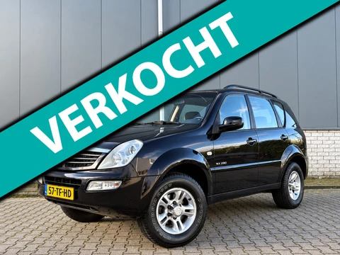 SsangYong Rexton RJ 230 4X4-Automaat-NWE APK-Trekhaak 3500KG-Clima