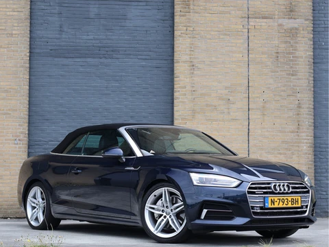 Audi A5 Cabriolet 2.0 TFSI quattro | Nekverwarming | Cam | Navi | Leder |