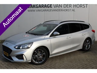 Ford FOCUS Wagon 1.0-125pk EcoBoost ST-Line AUTOMAAT ! Fijne, ruime, zeer nette en erg goed onderhou