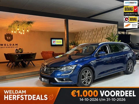 Renault Talisman 1.8 TCe 224PK Garantie|Automaat|Leder|Navi|LED|Cruise|CarPlay|DealerOH|Garantie|Rij
