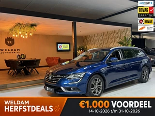 Renault Talisman 1.8 TCe 224PK Garantie|Automaat|Leder|Navi|LED|Cruise|CarPlay|DealerOH|Garantie|Rij