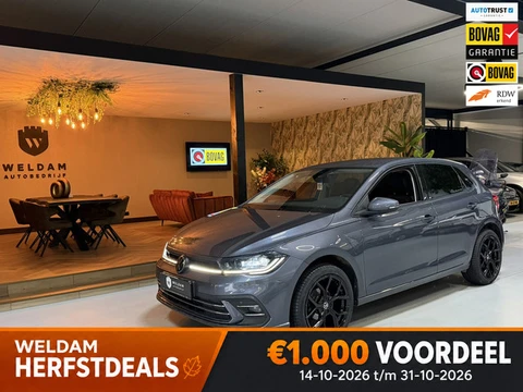 Volkswagen Polo 1.0 TSI Style DSG Garantie|IQLight|Sportvelgen|Leder|Virtual|ACC|Lane|Carplay Navi|R