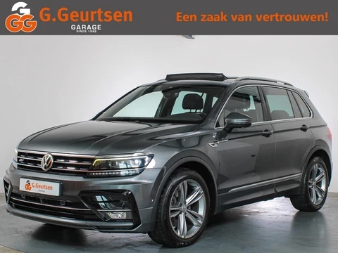 Volkswagen Tiguan 2.0 TSI 4Motion R-line, Highline Panoramadak, Trekhaak, Volleder, Memory, ACC, Dyn